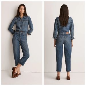 Madewell Balloon Jeans in Ellisboro Wash
